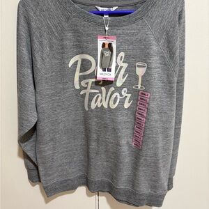 Wild Fox pour favor long sleeve shirt